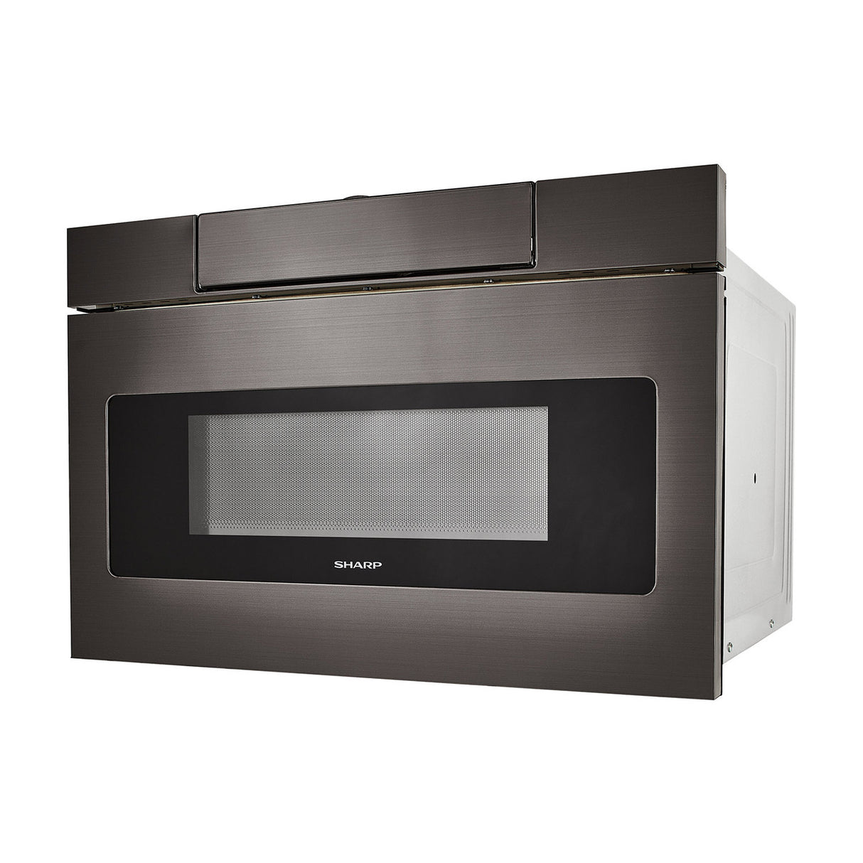 Sharp 24 In. 1.2 Cu. Ft. 950w Black Stainless Steel Microwave Drawer Oven - Black Stainless Steel (SMD2470AH)
