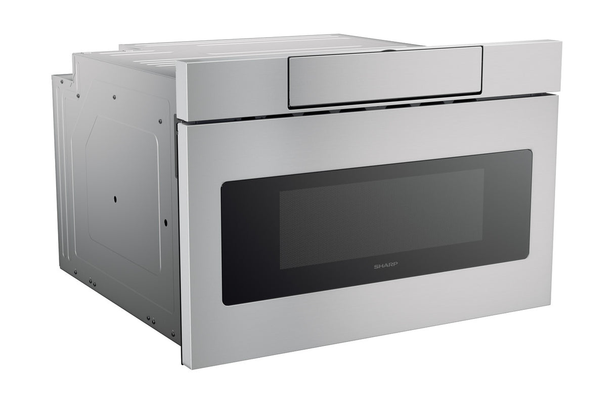 SHARP SHARP MICRO DRAWER 24" (NO HANDLE) - Stainless Steel (SMD2470ASY)