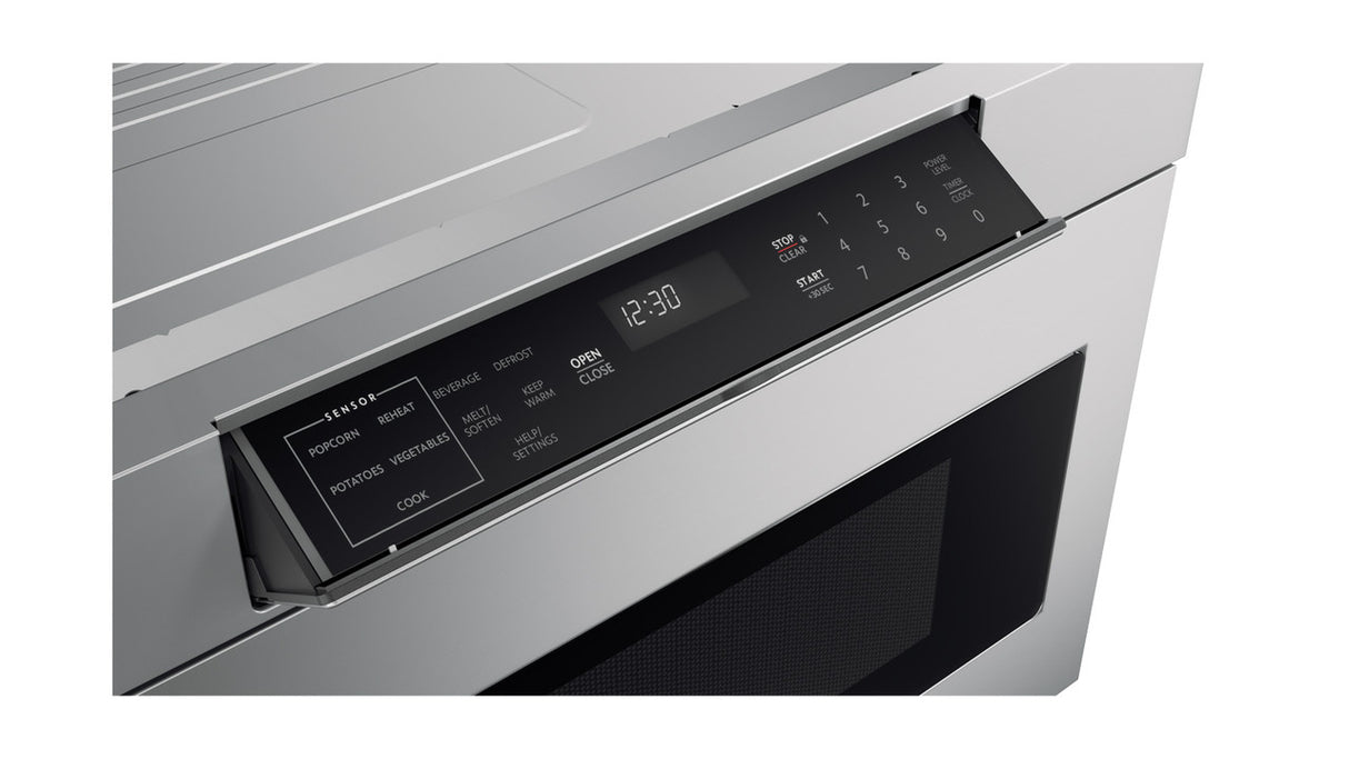 SHARP SHARP MICRO DRAWER 24" (NO HANDLE) - Stainless Steel (SMD2470ASY)