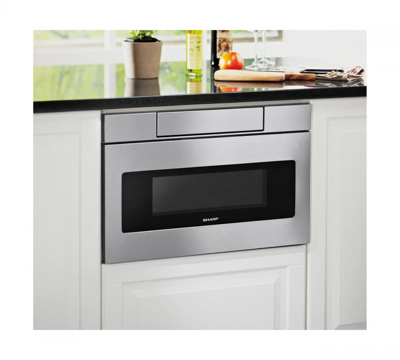 Sharp 24 in. 1.2 cu. ft. 950W Microwave Drawer Oven - Stainless Steel (SMD2470ASY)