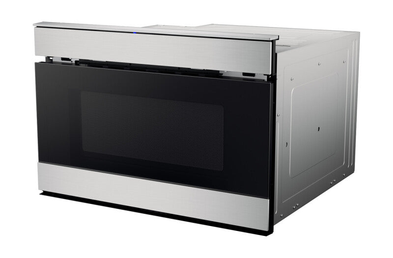 Sharp 24 in. 1.2 cu. ft. 950W Smart Easy Wave Open Microwave Drawer Oven - Stainless Steel (SMD2489ES)