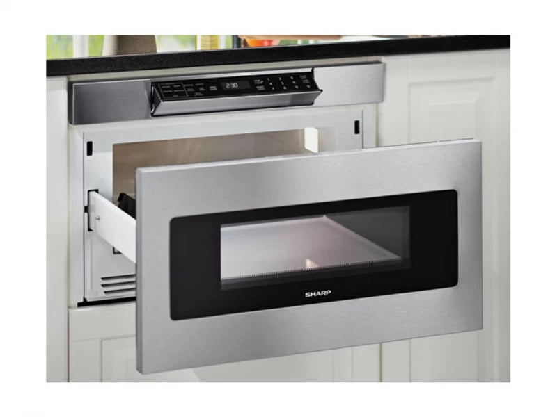 Sharp 30 in. 1.2 cu. ft. 950W Microwave Drawer Oven - Stainless Steel (SMD3070ASY)