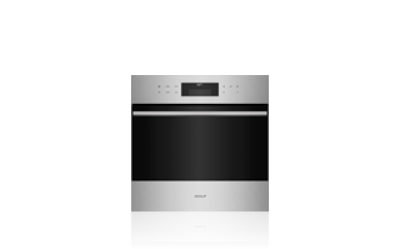 Wolf 24" E Series Transitional Built-In Single Oven - Stainless (SO24TESTH)