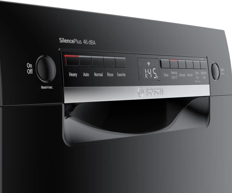 BOSCH 300 Series Dishwasher  17 3/4'' - Black (SPE53C56UC)