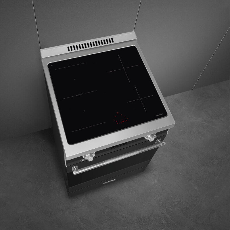 SMEG Range - Matt Black (SPR24UIMAN)