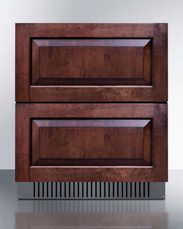 Summit 27" Wide 2-Drawer All-Refrigerator, ADA Compliant (Panels Not Included) - Panel Ready (SPR275OS2DPNRADA)