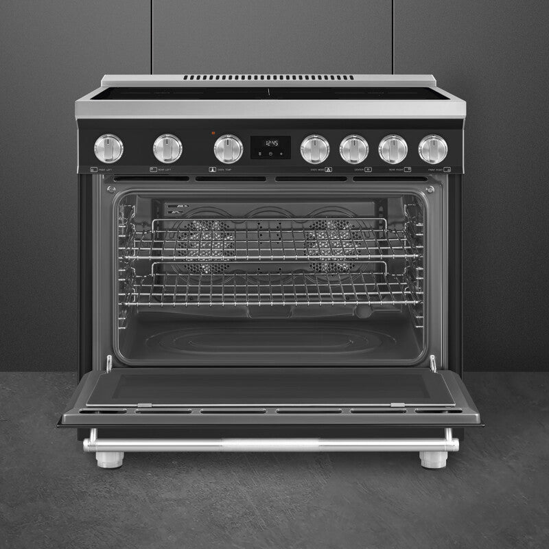 Smeg Range - Matt Black (SPR36UIMAN)