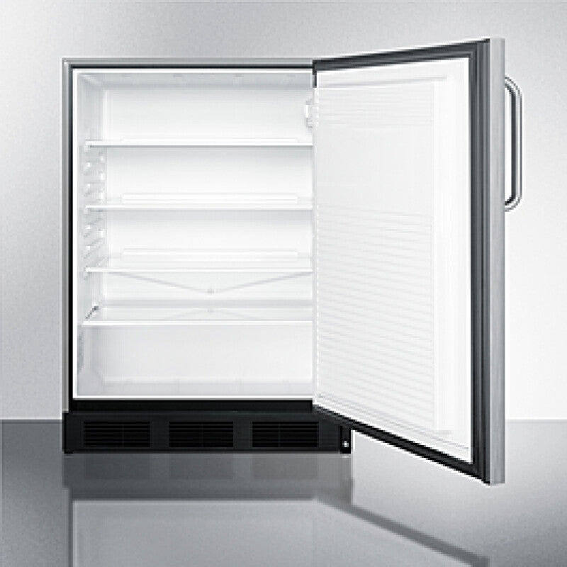 Summit 24" Wide Outdoor All-Refrigerator, ADA Compliant - Stainless Steel (SPR7BOSSTADA)