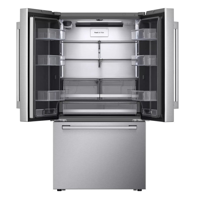LG Studio LG STUDIO 27 cu. ft. Smart Counter-Depth MAX™ French Door Refrigerator - Print Proof Stainless Steel (SRFB27S3)