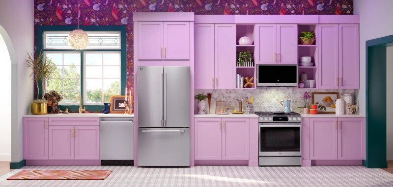 LG Studio 27 Cu. Ft. Smart Counter-depth Max™ French Door Refrigerator - Print Proof Stainless Steel (SRFB27S3)