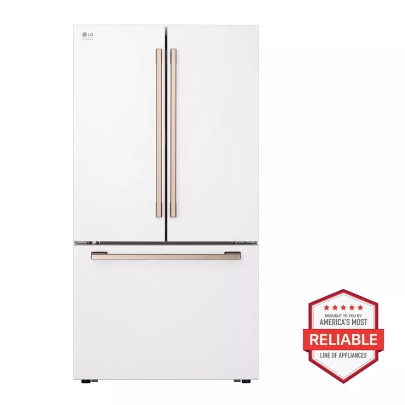 LG Studio LG STUDIO 27 cu. ft. Smart Counter-Depth MAX™ French Door Refrigerator - Essence White (SRFB27W3)