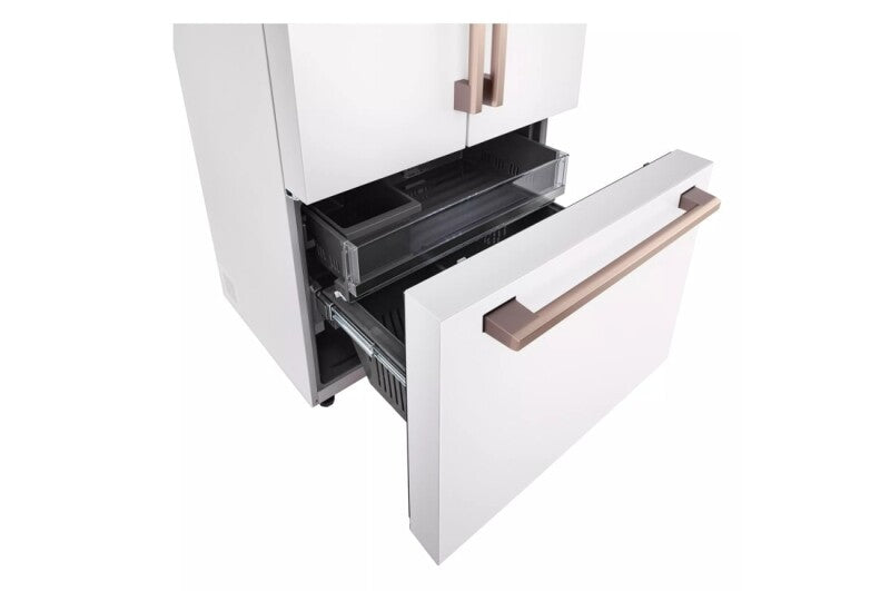 LG Studio LG STUDIO 27 cu. ft. Smart Counter-Depth MAX™ French Door Refrigerator - Essence White (SRFB27W3)