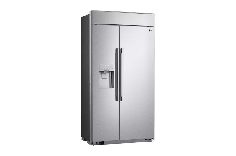 LG Studio 26 Cu. Ft. Smart Side-by-side Built-in Refrigerator With Ice & Water Dispenser - Stainless Steel (SRSXB2622S)