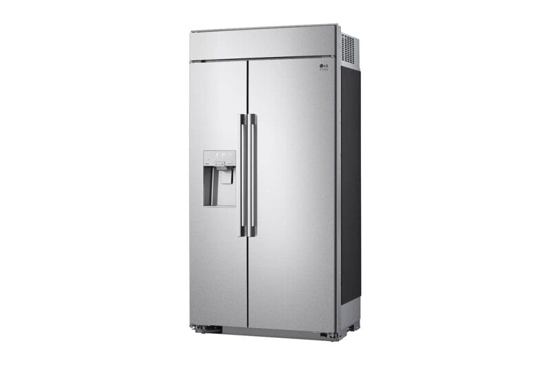 LG Studio 26 Cu. Ft. Smart Side-by-side Built-in Refrigerator With Ice & Water Dispenser - Stainless Steel (SRSXB2622S)