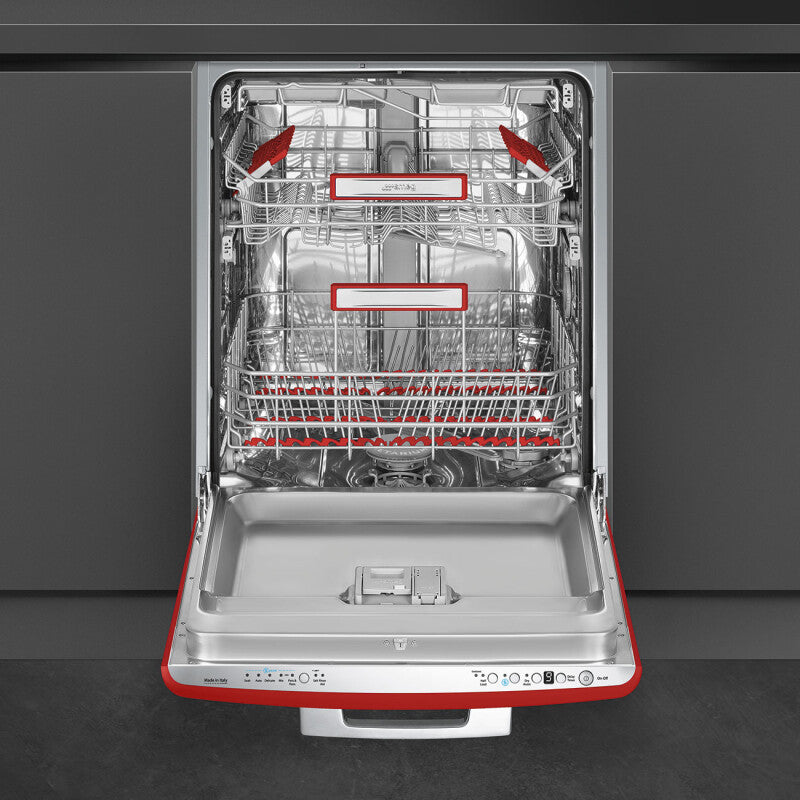 Smeg Dishwashers Retro-style - Red (STU2FABRD2)