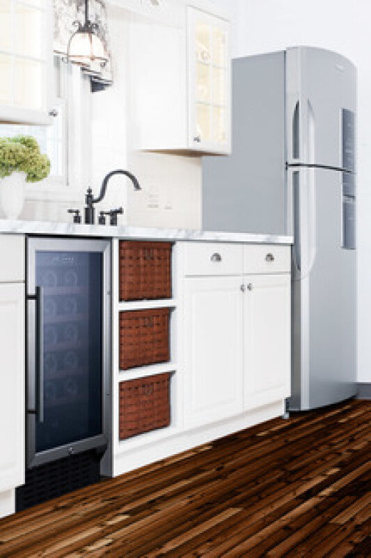 Summit 18" Wide Built-In Wine Cellar, ADA Compliant - Glass (SWC1840BADA)