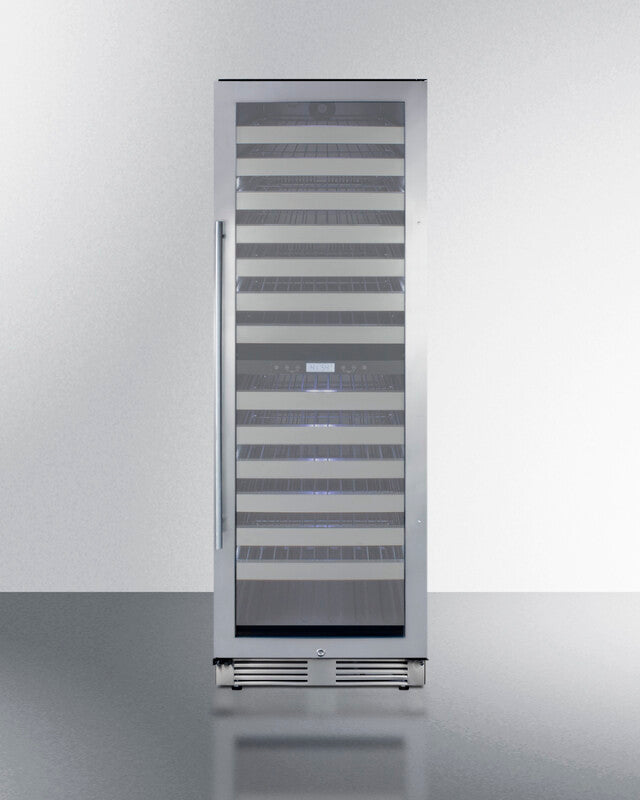 Summit 24" Wide Dual-Zone Wine Cellar - Black (SWCP2163)