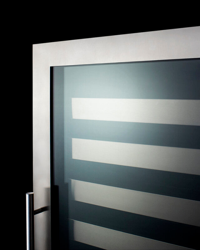 Summit 24" Wide Dual-Zone Wine Cellar - Black (SWCP2163)