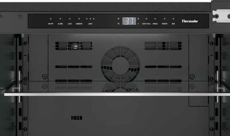 Thermador Freedom Under Counter Refrigerator with Glass Door 24" Right Hinge - Panel Ready (T24UR905RP)