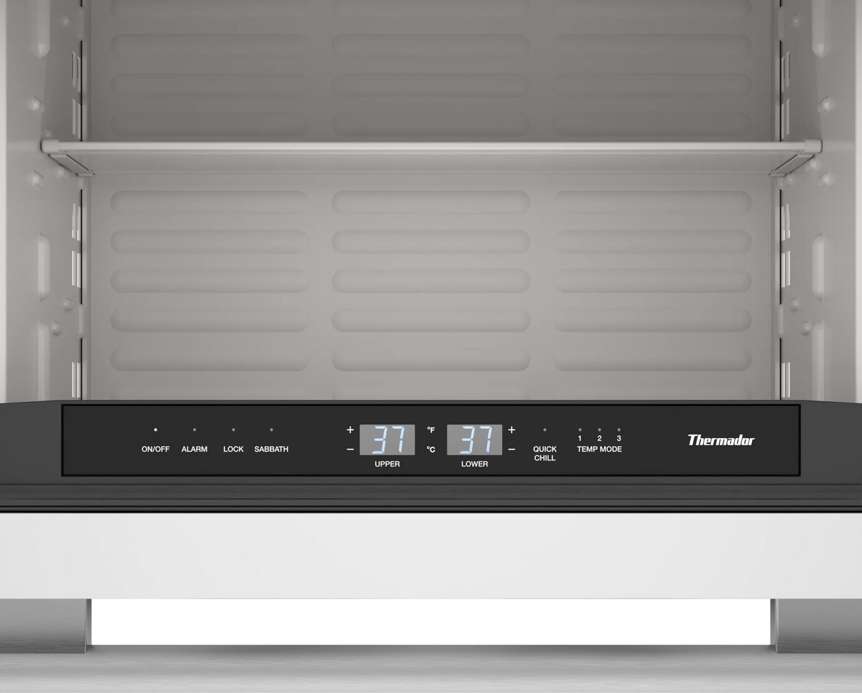 THERMADOR Freedom® Under Counter Double Drawer Refrigerator 24'' Masterpiece® - Stainless Steel (T24UR915DS)