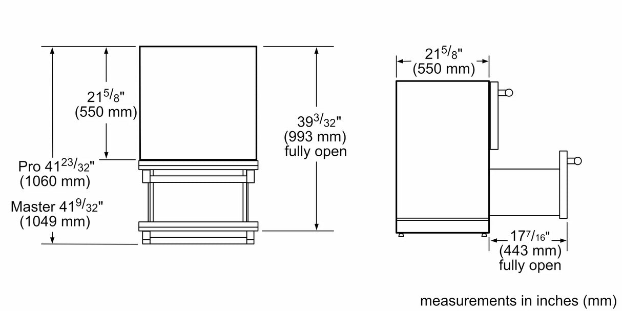 THERMADOR Freedom® Under Counter Double Drawer Refrigerator 24'' Masterpiece® - Stainless Steel (T24UR915DS)