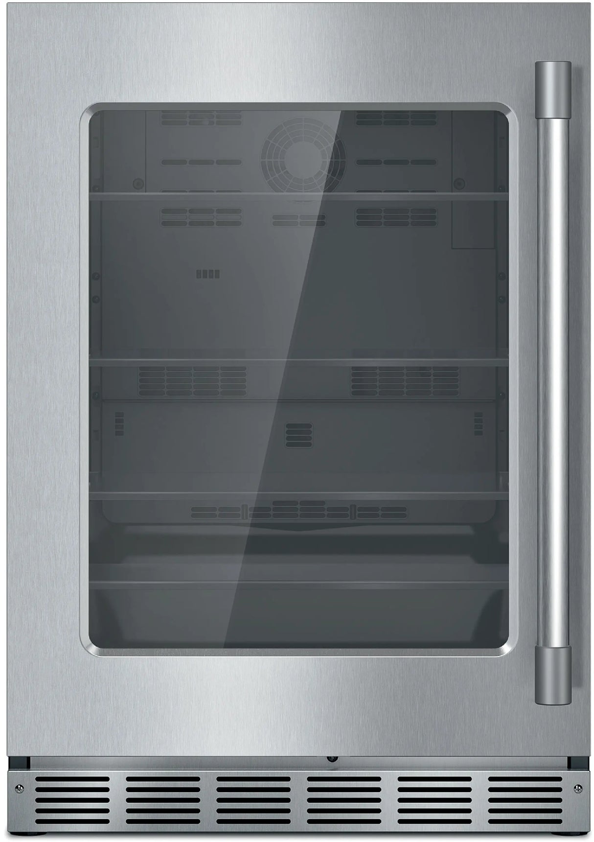 Thermador Freedom® Under Counter Refrigerator With Glass Door 24'' Professional , Left Hinge - Stainless Steel (T24UR925LS)