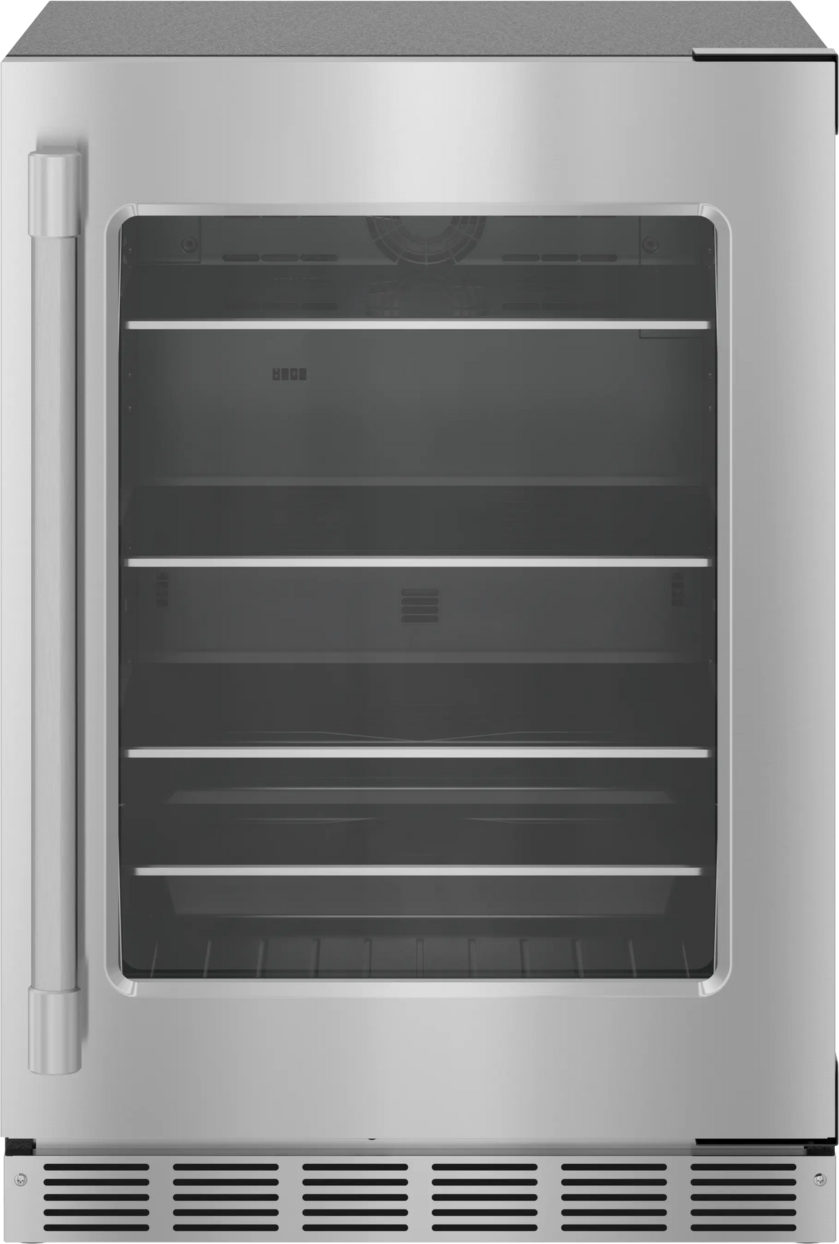 THERMADOR Freedom® Under Counter Refrigerator With Glass Door 24'' Professional , Right Hinge - Stainless Steel (T24UR925RS)