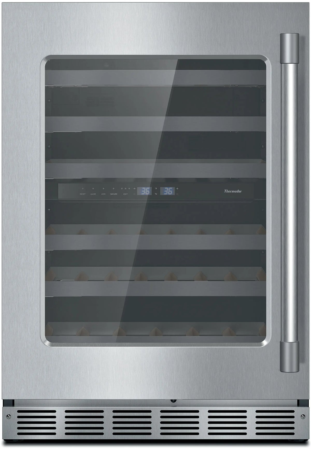 THERMADOR Freedom® Under Counter Wine Cooler With Glass Door 24'' , Left Hinge - Other (T24UW925LS)