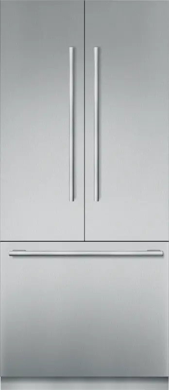 THERMADOR 36-Inch Built-in Stainless Steel Masterpiece®French Door Bottom Freezer - Stainless Steel (T36BT910NS)