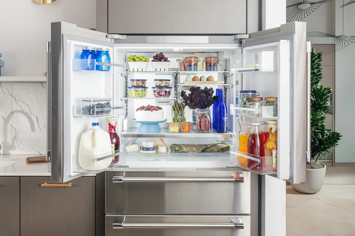 THERMADOR Freedom® Freestanding French Door Bottom Mount Refrigerator 36'' - Stainless Steel (T36FL821NS)