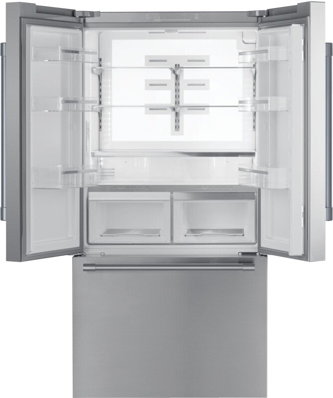 Thermador Freedom Freestanding French Door Bottom Mount Refrigerator 36" Professional - Stainless Steel (T36FT820NS)