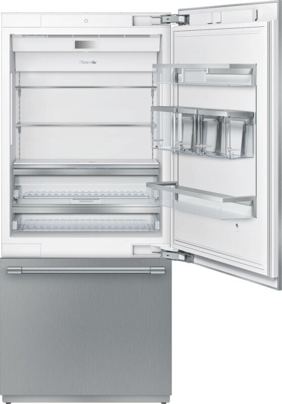 Thermador Freedom® Built-in Two Door Bottom Freezer 36'' flat hinge - Panel Ready (T36IB900SP)