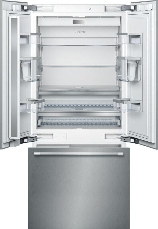 Thermador 36-Inch Built-in Panel Ready French Door Bottom Freezer - Panel Ready (T36IT900NP)