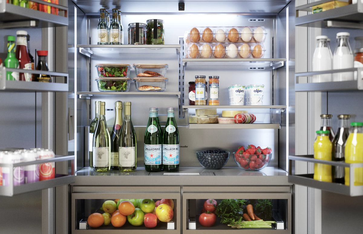THERMADOR Freedom® Built-in French Door Bottom Freezer - Stainless Steel (T42BT110NS)