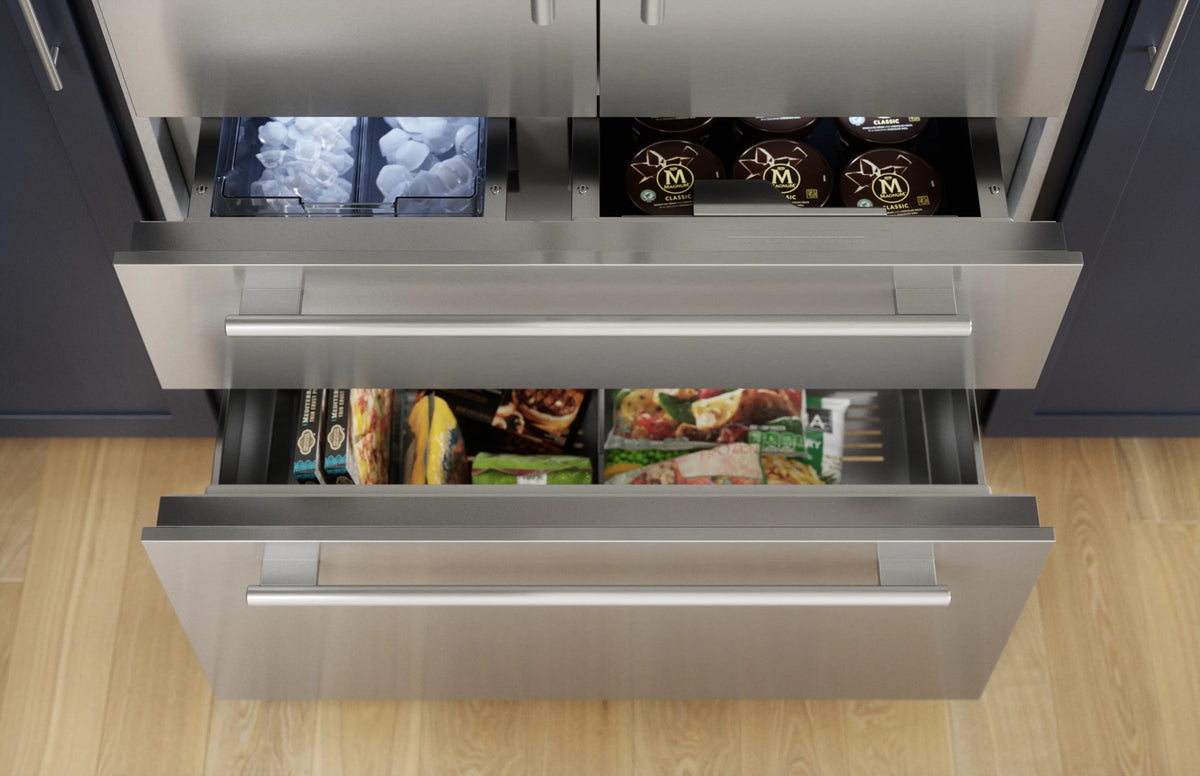 THERMADOR Freedom® Built-in French Door Bottom Freezer - Stainless Steel (T42BT110NS)