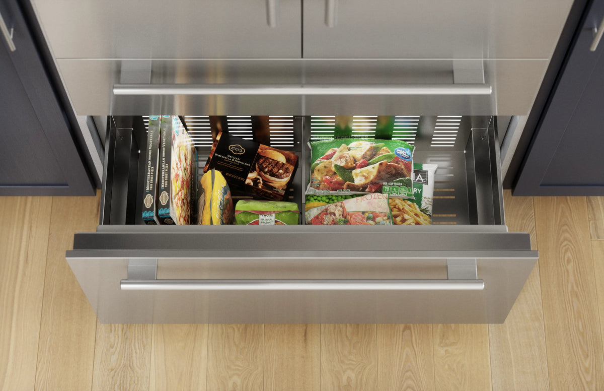 THERMADOR Freedom® Built-in French Door Bottom Freezer - Stainless Steel (T42BT110NS)
