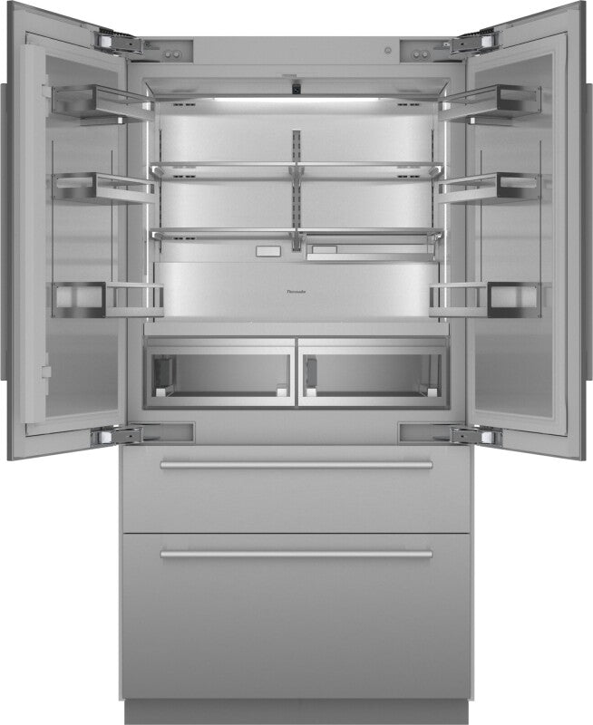 Thermador Built-in French Door Bottom Freezer - Stainless Steel (T42BT110NS)