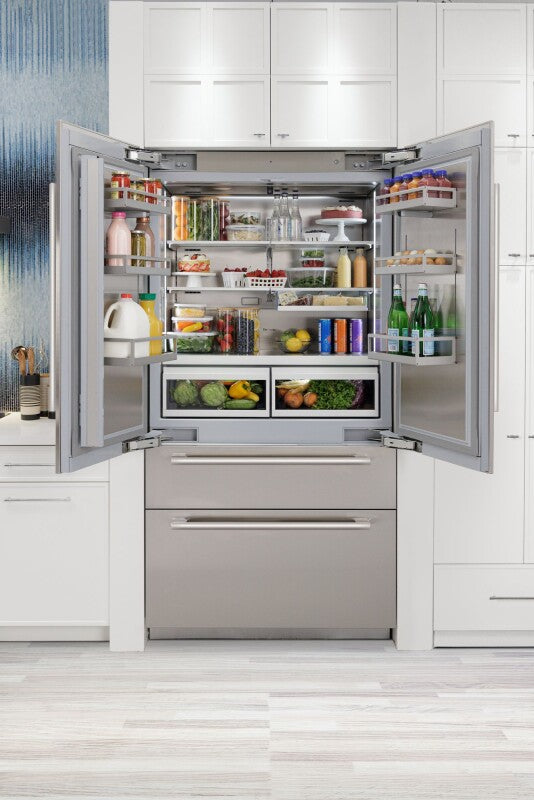 Thermador Built-in French Door Bottom Freezer - Stainless Steel (T42BT110NS)