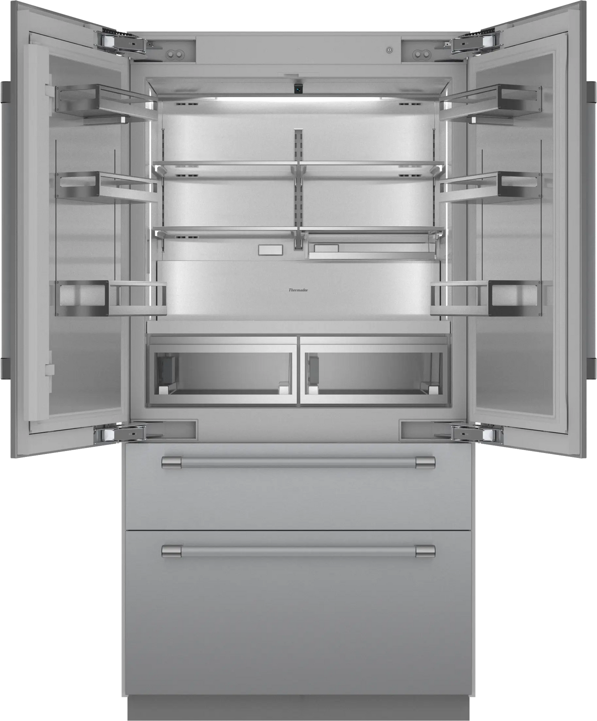 THERMADOR Freedom® Built-in French Door Bottom Freezer - Stainless Steel (T42BT120NS)