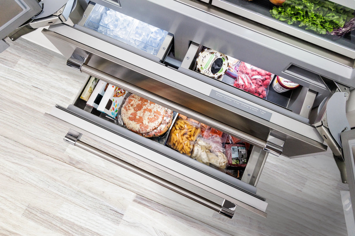 THERMADOR Freedom® Built-in French Door Bottom Freezer - Stainless Steel (T42BT120NS)