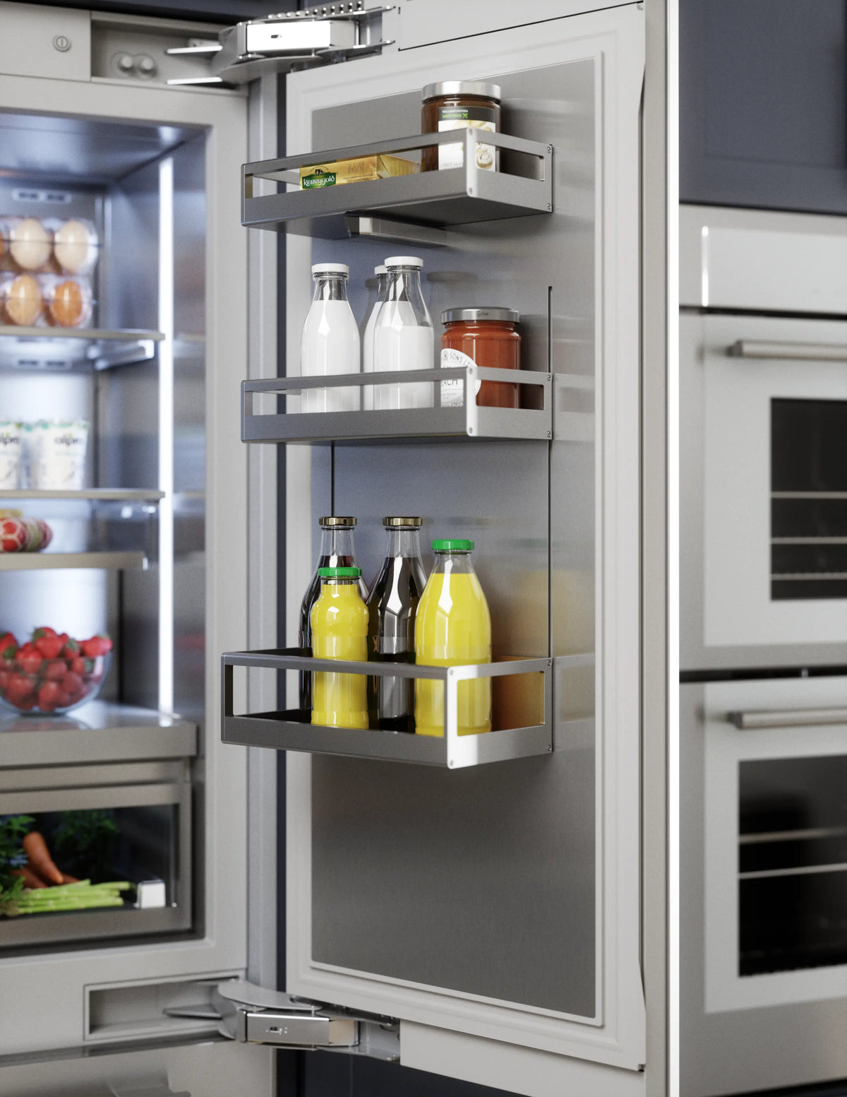 THERMADOR Freedom® Built-in French Door Bottom Freezer - Stainless Steel (T42BT120NS)