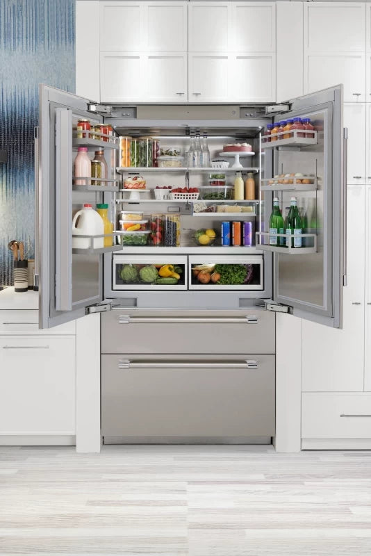 THERMADOR Freedom® Built-in French Door Bottom Freezer - Stainless Steel (T42BT120NS)