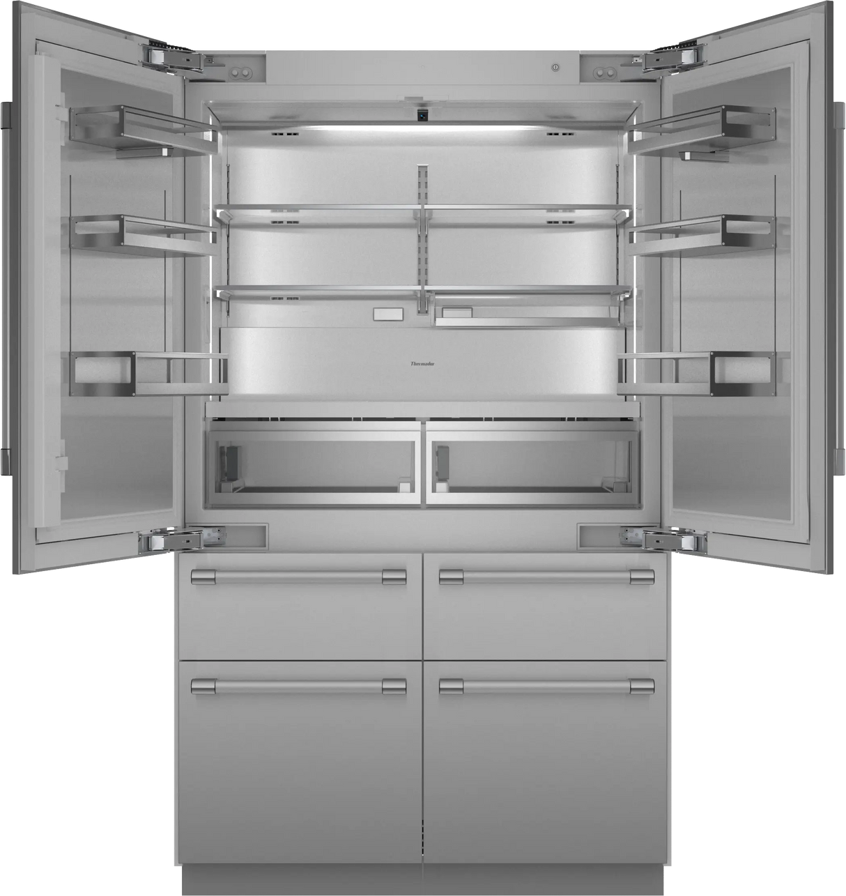 THERMADOR Freedom® Built-in French Door Bottom Freezer Professional - Stainless Steel (T48BT120NS)