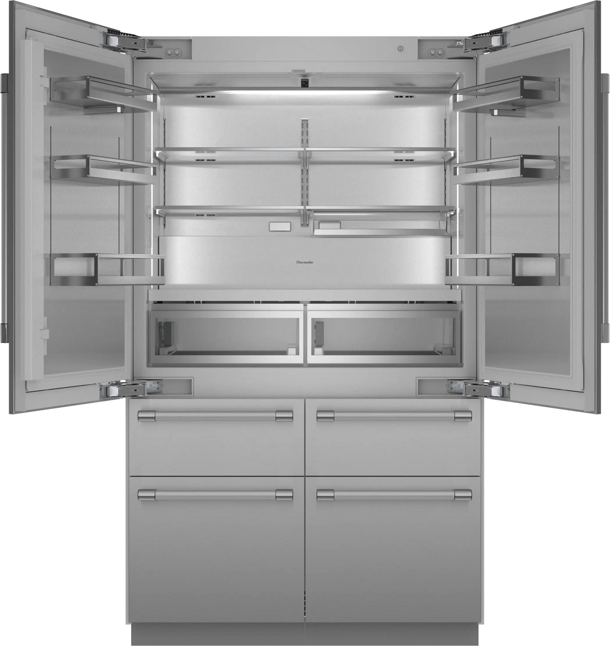 THERMADOR Freedom® Built-in French Door Bottom Freezer - Stainless Steel (T48BT120NS)