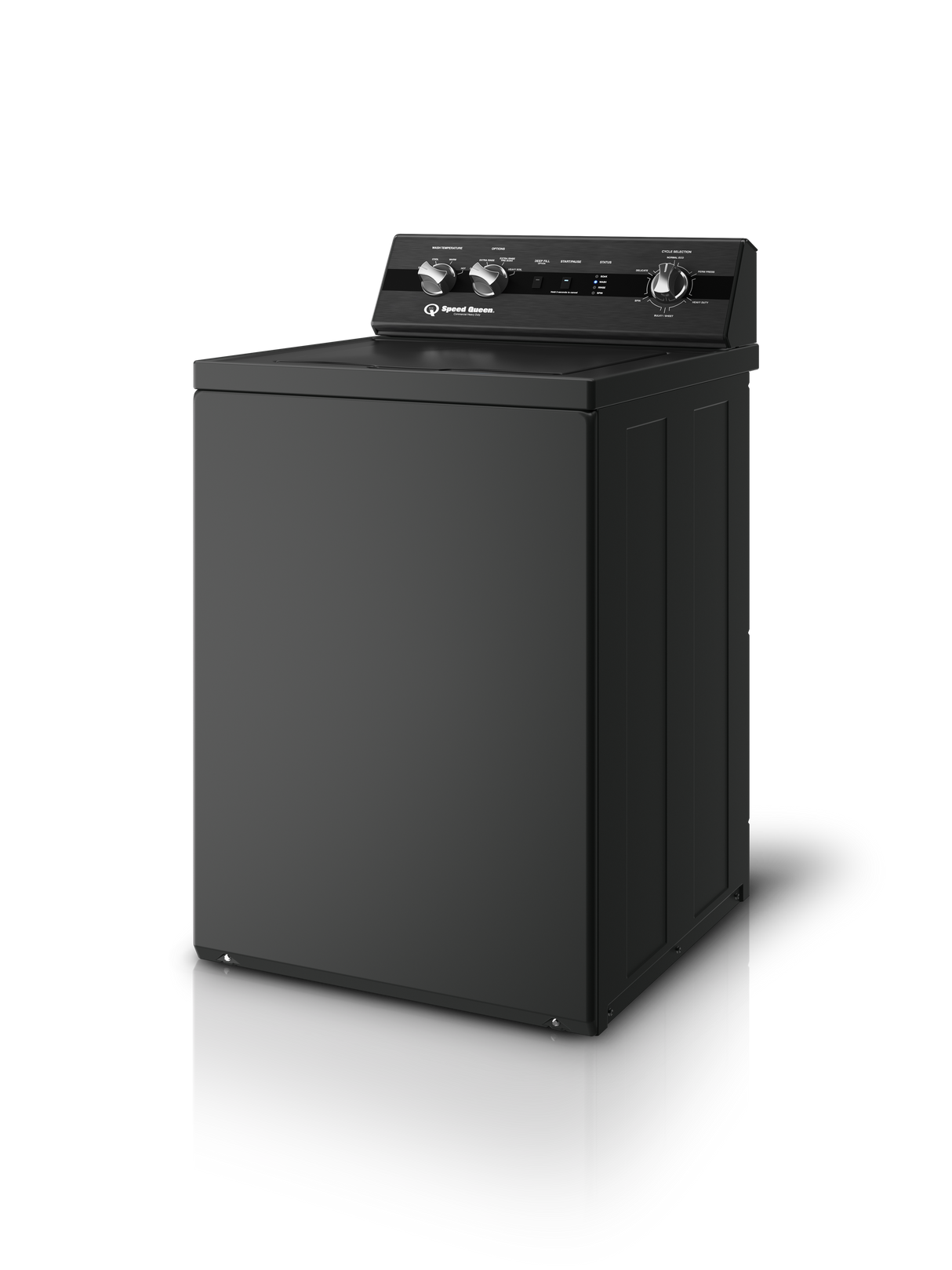 Speed Queen TC5 Top Load Washer with Speed Queen® Classic Clean™ - Matte Black (TC5003BN)