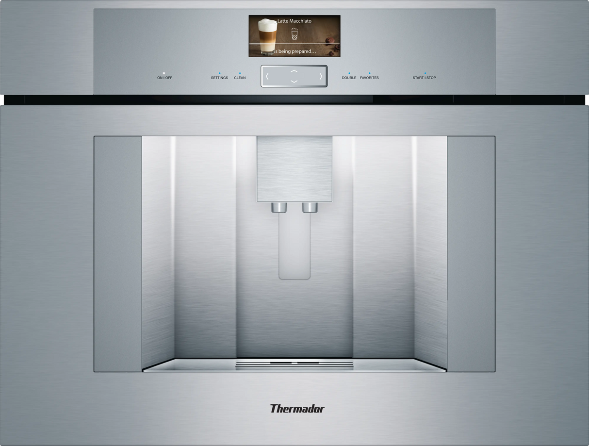 THERMADOR Built-in Coffee Machine , Removable Water Tank - Stainless Steel (TCM24TS)