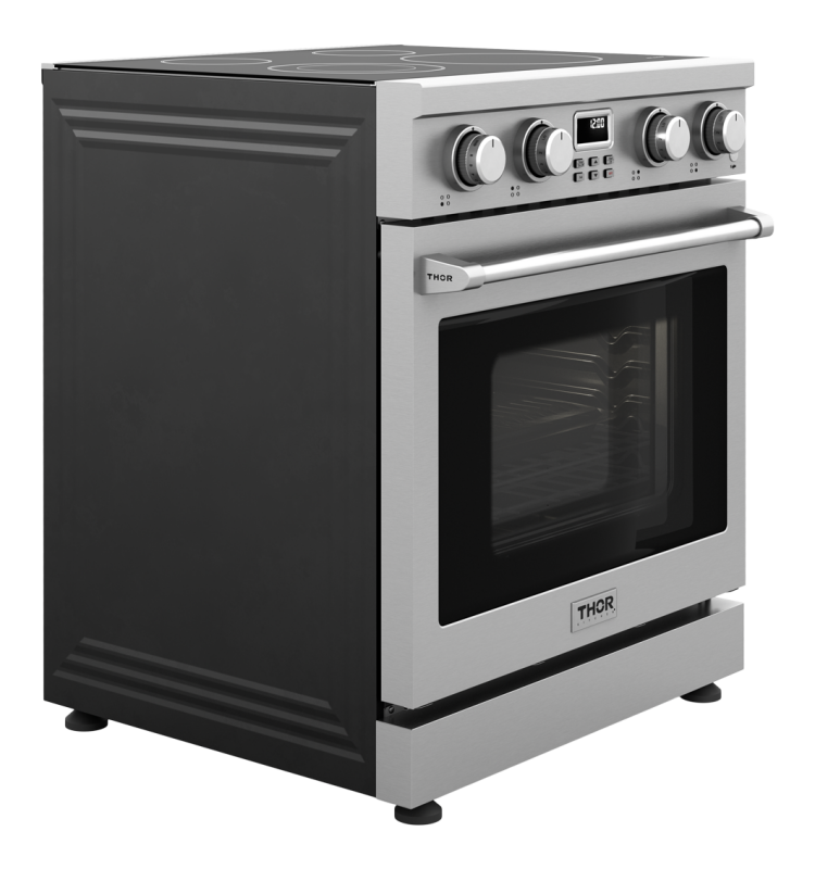 THOR KITCHEN 30 Inch Contemporary Professional Electric Range - Stainless Steel (ARE30)