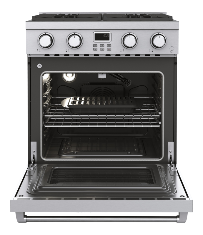 THOR KITCHEN 30-inch Contemporary Professional Liquid Propane Range - Stainless Steel (ARG30LP)