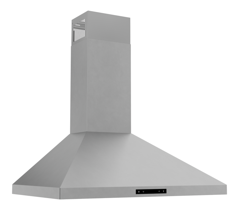 THOR KITCHEN 30 Inch Contemporary Wall Mount Pyramid Shape Range Hood - Stainless Steel (ARH30P)