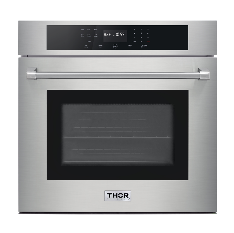 Thor Kitchen 30 Inch Professional Self-cleaning Electric Wall Oven Thor Kitchen - Stainless Steel (HEW3001)